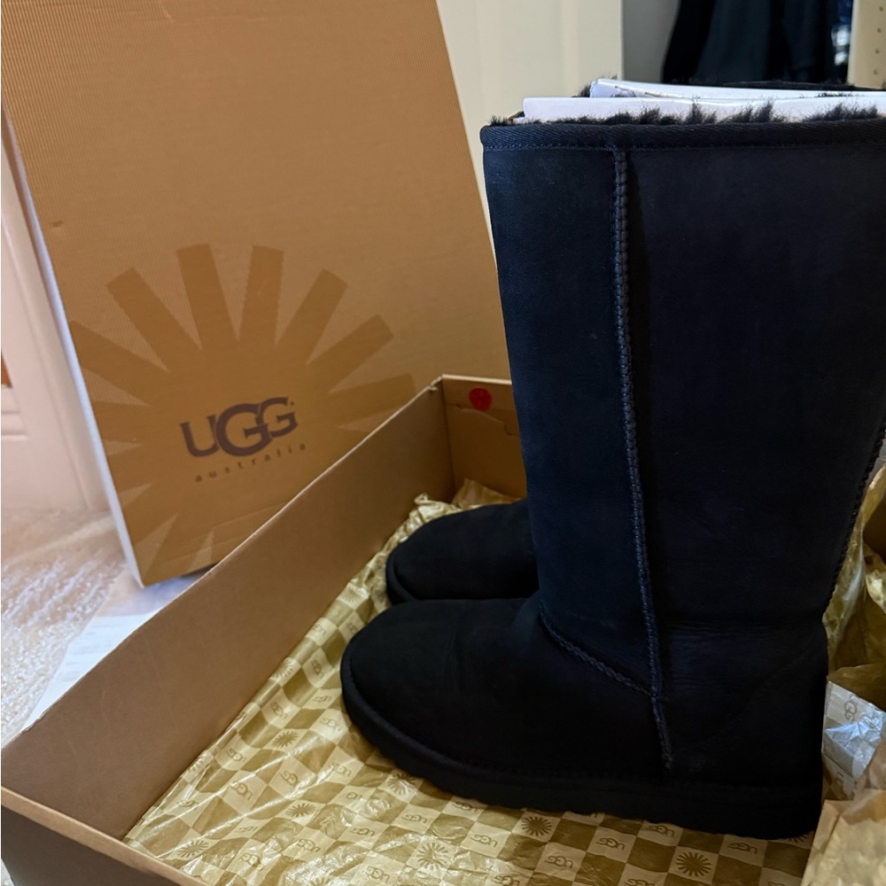 UGG Black Classic Tall Boots - NEVER WORN